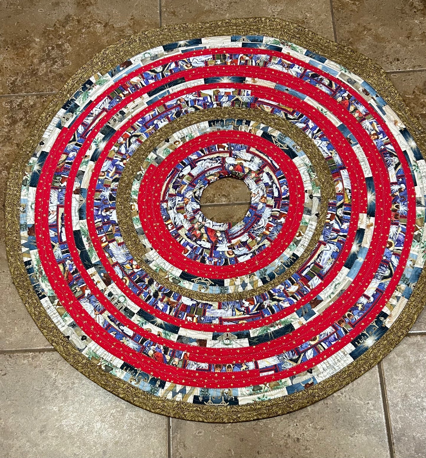 Christmas Angel Tree Skirt