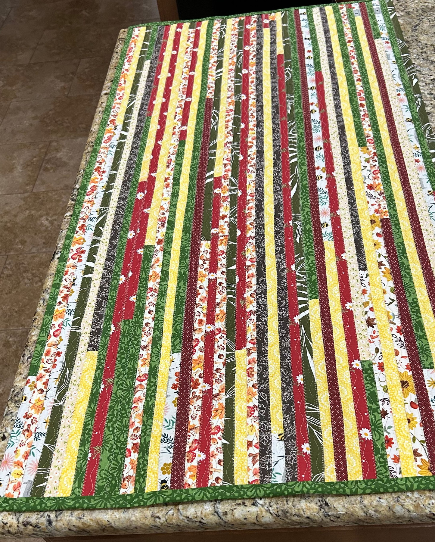 Scrappy Stripes Runner