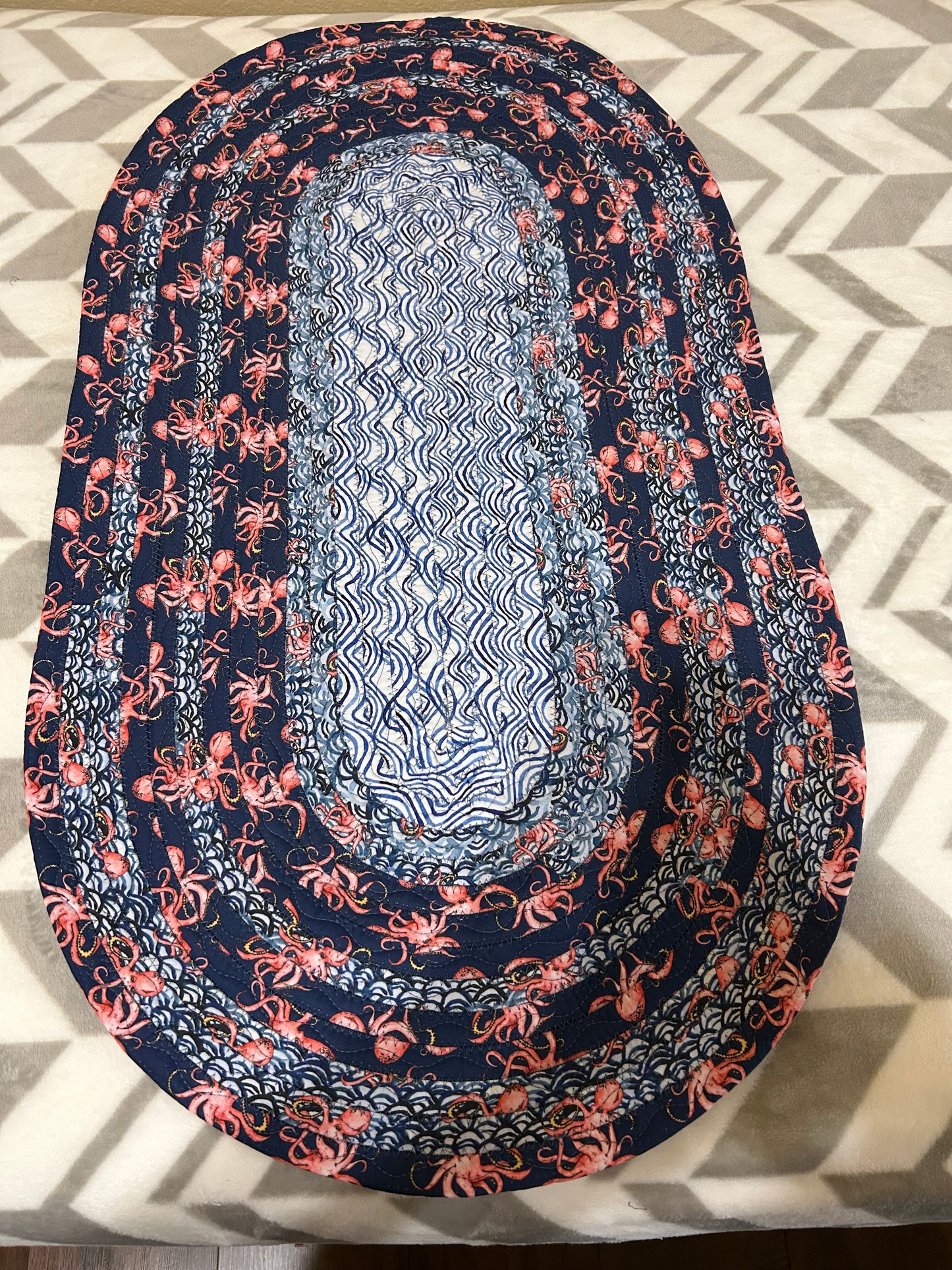 Under the Sea with an Octopus! Rug