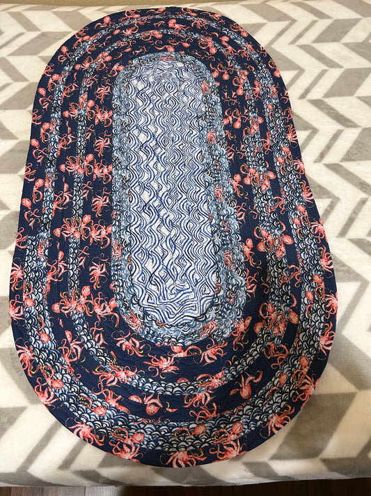 Under the Sea with an Octopus! Rug