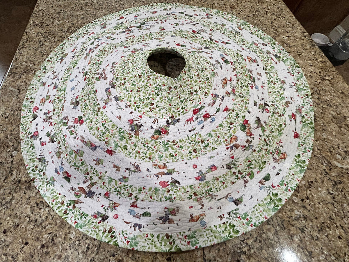 Forest Animals Christmas Tree Skirt