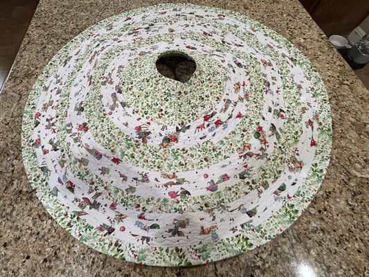 Forest Animals Christmas Tree Skirt